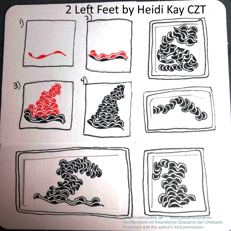 2 left feet Heidi Kay