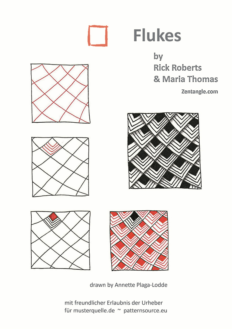 flukes Zentangle 800