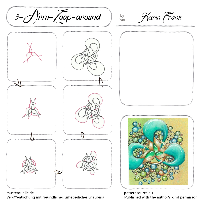 step 3 arm loop around Karin Frank