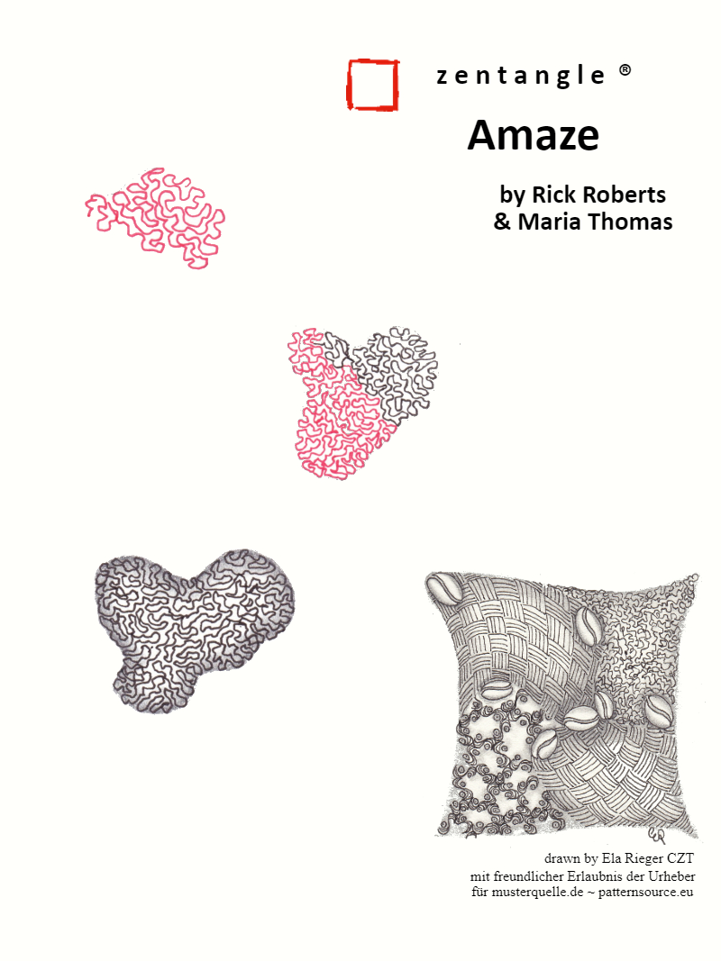 zentangle Amaze Stepout