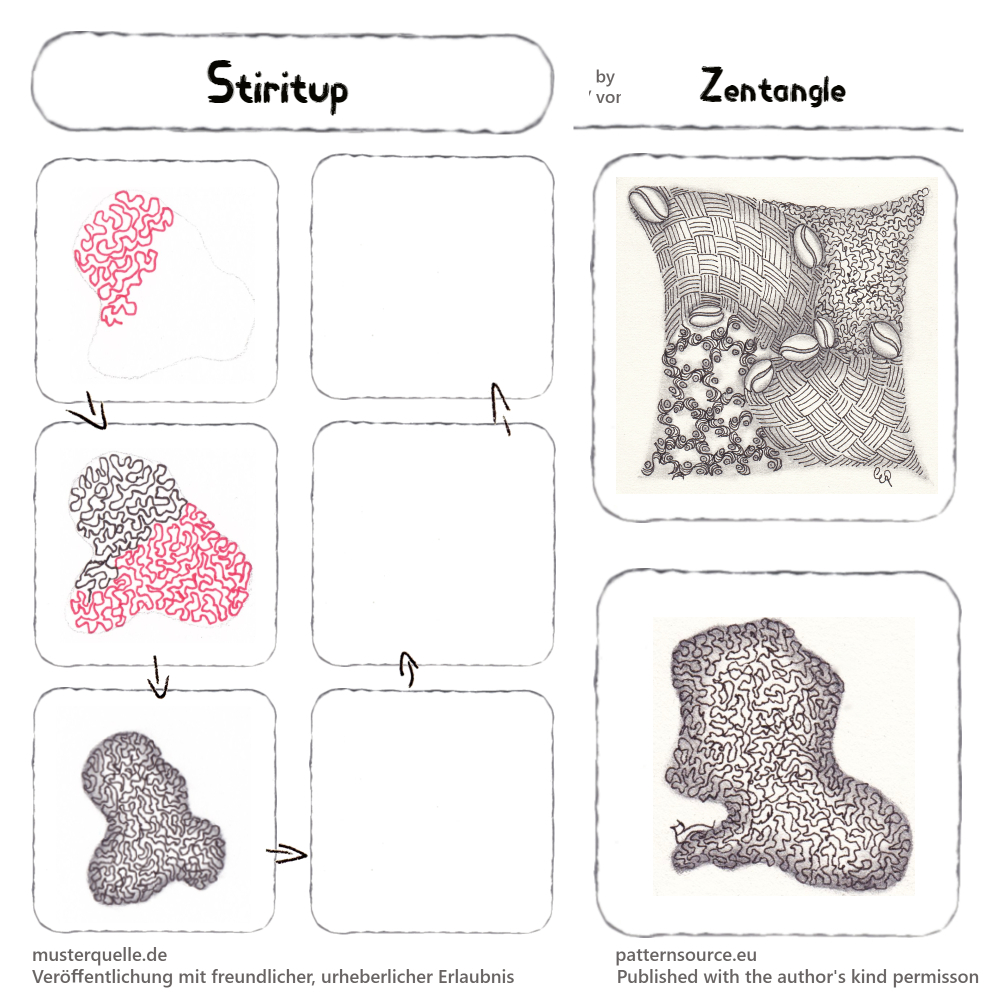 stiritup Zentangle stepout
